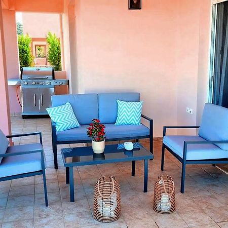 Natural View Villa With Private Pool Skouloúfia 외부 사진