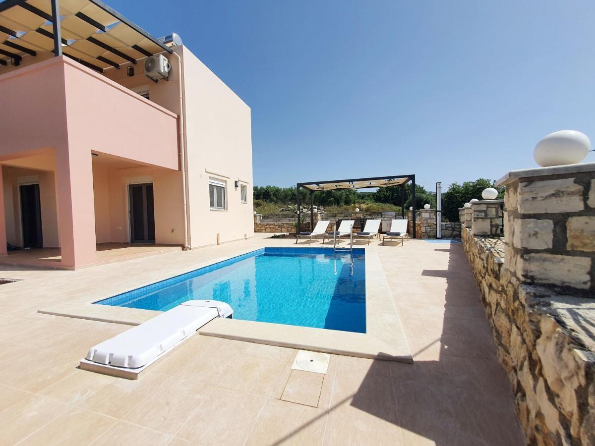 Natural View Villa With Private Pool Skouloúfia 외부 사진