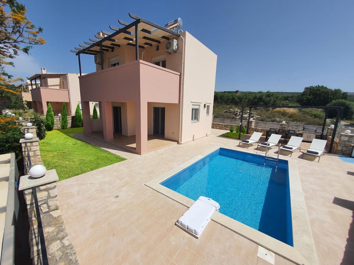 Natural View Villa With Private Pool Skouloúfia 외부 사진